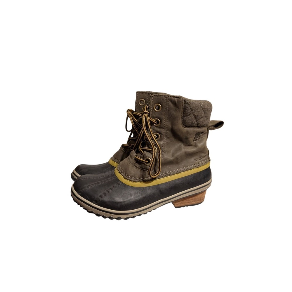 Sorel Slimpack Ii‎ Boots Brown Size 6 Womens